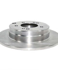 Pro Grade Rear Solid Brake Rotor From The Professional Series With Forged Flange Induction Hardened Raceways Multi Lip Seals And Superior ABS Signaling For Vibration Free Operation Water And Debris Protection