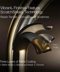 Tone Wall-Mount Bath Spout With Diverter in Vibrant Brushed Nickel Finish showcasing ScratchShield technology layers.