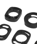 CNC machined spacers from Complete Mountain Bike Headset Kit With CNC Machined Spacers, Top And Bottom Covers, Bearings, Fork Expander Plug