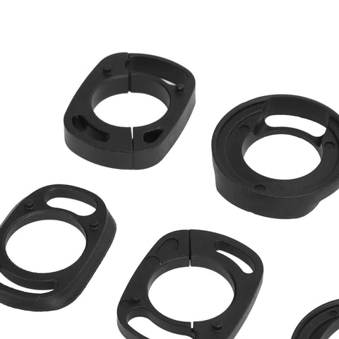 CNC machined spacers from Complete Mountain Bike Headset Kit With CNC Machined Spacers, Top And Bottom Covers, Bearings, Fork Expander Plug