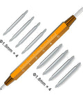 Pro Grade Watch Pin And Spring Bar Tool Set With Four Heavy Duty 1.8mm Spring Bars And Four Stainless Steel 1.5mm Pins For 20mm Lug Width Replacement And Quick Strap Swaps Like A Boss On Any Standard Sized Watch