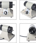 Pro-Level Leather Burnisher Machine For Killer Edges, High-Speed Edge Polisher And Grinder Tool At 8000RPM, showing design and controls.