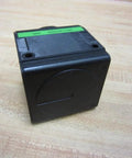 Hydraulic filter housing (glass bowl missing) Part 0821303500 square black unit on wooden surface