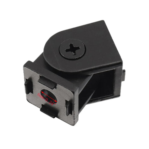 Beefy Eight Pack 2020 Series Aluminum Pivot Joint Brackets For 6mm Slot Extrusions Black Heavy Duty 20x20x28mm rotates 180 degrees, 6mm slot
