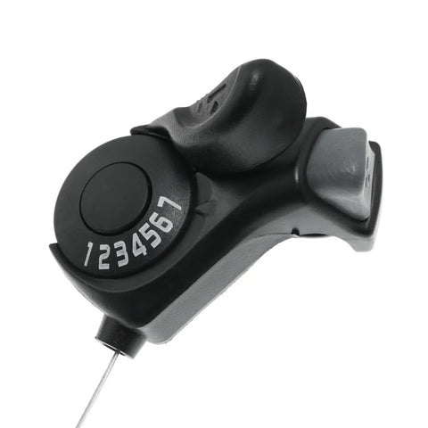 Right Thumb 7 Speed Bike Shifter Paddle For Mountain And Folding Electric Bike Front And Rear Gear Shifter One Finger Quick Shift Durable 22mm Handlebar Fit For Outdoor Riding Easy Install