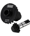 Underdrive Helical Gear Set 22T 10T For TRX4M 1:18 RC Crawler Beefy Alloy Steel CNC Machined Gears Front Or Rear Axle Compatibility