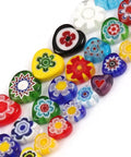 Premium Quality Fresh Hella Sparkly Lampwork Glass Beads Loose Round Spacers For Diy Bracelet Necklace Jewelry Crafting And Dress Decor Accents 10Mm 44 Pieces - Colorful heart-shaped beads.