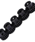 Hardened Steel Pinion Gear Set For RC Cars, 5Mm Motor Shaft, 17T 18T 19T 20T 21T, 32P Pitch, Works Only With Steel Spur Gear, Not For Plastic Or Aluminum, Set Of 5 Upgrade Pinions