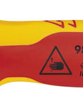 Workhorse Pro Grade 1000V Insulated Dismantling Knife With Fixed Hook Sickle Blade Guide Shoe Slip Guard Handle And Transparent Cap