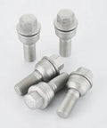 Heavy Duty Lug Wheel Studs Kit For Audi S8 4.0 And SQ5 SQ7 Models 2012-2022, Premium Steel Replacement Bolts Ensure Rock Solid Grip And Ultimate Safety On The Road four silver wheel studs