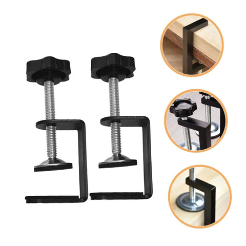 Two Pack Adjustable Rattan Furniture Clips Easy To Install Wicker Chair Fasteners for securing patio sectional sofa