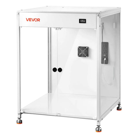Transparent 3D Printer Enclosure With Ventilation And LED Lighting, Dustproof Waterproof Protective Case That Keeps Temps Steady For Superior Layer Adhesion, Wide Compatibility With Ender, Bambu Lab, Neptune, Kobra And More