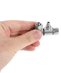 Tire Changer Hollow Bolt Replacement Part 8mm Output 9.7mm Thread Steel Air Hose Connector for tire machines