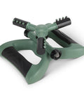 Whirling Rotating Lawn Sprinkler With Adjustable Arms For 1500 Sq Ft Coverage, 12 Multi Angle Nozzles, 45 To 90 Degree Adjustments