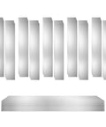 30 Piece Burr Free Stainless Steel Shim Stock Set 1 Inch Wide By 6 Inches Long Thin Metal Shims 0.0007 To 0.01 Inch Thick