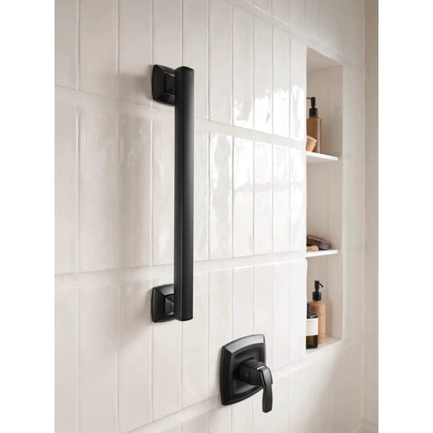 18 Inch Polished Nickel Stainless Steel Bathroom Grab Bar Safe Rail With SecureMount Compatibility, Heavy Duty Support Up To 500 Lbs