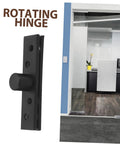 360 Degree Stainless Steel Concealed Pivot Hinge For Hidden Doors And Secret Cabinets And Bookcases Heavy Duty Hidden Hardware