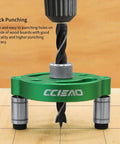 No Fuss Self Centering Doweling Jig Kit Boasting Anodized Aluminum Body and Heavy Duty High Speed Steel Bushings for precise drilling.