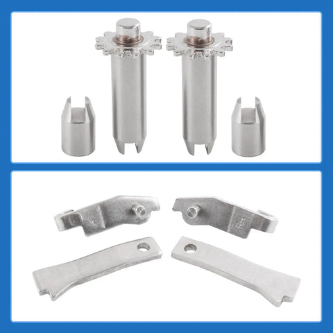 Stainless Steel Parking Brake Hardware Kit For 1965 1982 Corvette C2 C3 LH And RH Left And Right Direct Replacement Replaces X4229