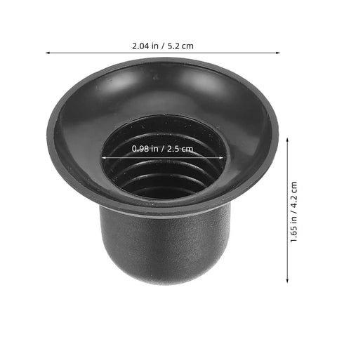 Get Your Patio Set Right With These Durable Black Plastic Umbrella Top Caps, Perfect Replacement Fit For Outdoor Beach Fishing Gear Offering Wind Resistance And Enhanced Stability For Easy Setup And Long Lasting Repair. black plastic umbrella top cap, 2.04 in wide