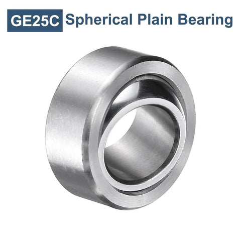 COM9T Spherical Plain Bearings 2 Pack 9/16 Inch Chrome Steel Bushings Heavy Duty Slick Operation close-up view of bearing