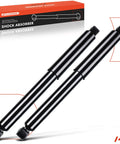 Rear Gas Shock Absorber Struts for Chevrolet Silverado 1500 2007-2018 and GMC Sierra 1500 2007-2018 Limited 2019, pair shown