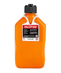 No Sweat Five Point Five Gallon Square Jug Bundle In Loud Orange shows a single 5.5-gallon heavy-duty orange utility jug.
