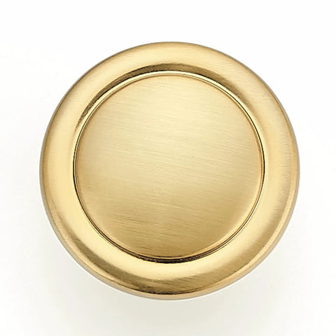 Slick Brushed Brass Solid Kitchen Cabinet Pulls And Round Drawer Knobs 15 Pack Heavy Duty Gold Hardware Quick Install Top Shelf Quality Upgrades That Bring Slick Modern Vibes To Every Home Space