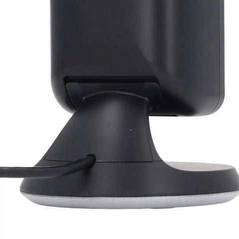 Hands Free 2D Barcode Scanner Omnidirectional Reader With USB Plug And Play for retail and libraries base view, ABS housing