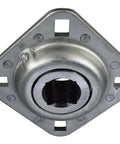 Drivetrain Disc Harrow Flange Bearing Replacement Part, Beefed-Up, Bore One And A Eighth Inch Square, Bolt To Bolt Five Inch
