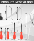 Product dimensions of Drum Brake Tool Kit 8 Piece Pro Set With Brake Spring Pliers, Brake Spoon, Spring Compressor for GM Chassis