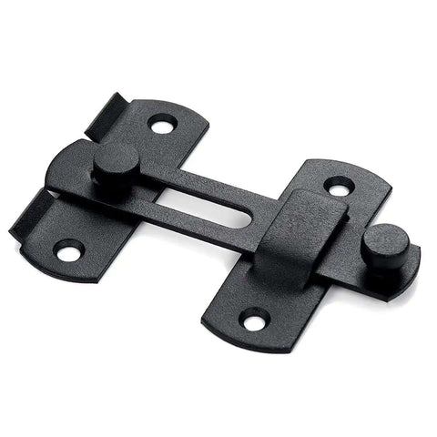 3 Pack Flip Latch Gate Latches Matte Black Safety Door Lock Built Tough For Barn Doors Wood Fence Sliding French Doors Gate Hardware