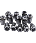 Top Tier ER11 Spring Collet Chuck Set Range 1mm To 7mm For CNC Milling And Engraving Lathes heavy duty alloy steel precision collets.