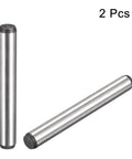 3/8 Inch Dowel Pins Set Of 2 2-1/2 Inch Length Heat Treated Alloy Steel For Extra Hardness Bright Finish Accurate Alignment Anti Rust Corrosion Resistant Vibration Polished Finish