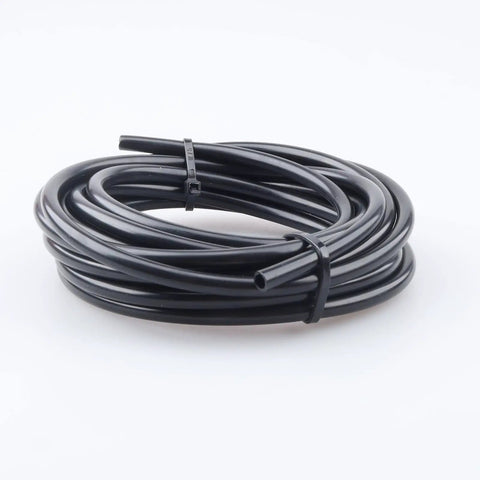 Black Three Sixteenth Inch Nylon Pneumatic Tubing Hose Ten Feet Long Flexible For Vacuum Air Oil Fuel And Low Pressure Hydraulic Lines