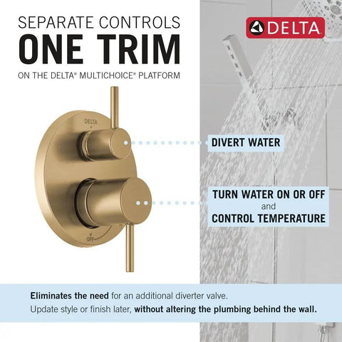 Spike Your Bath Game With This Sleek 10 Inch Round Rain Shower System In Champagne Bronze, Complete Valve Trim Kit And Handheld Sprayer For A Hassle Free Swap