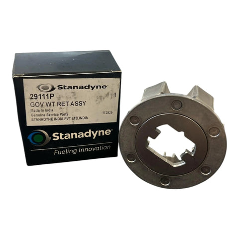 Solid Weight Cage Replacement For Flex Rings In Roosa Master Pumps 29111 OEM Part New In Box Fits Agricultural And Industrial Pumps Easy Install Durable Construction For Long Lasting Performance, boxed metal part