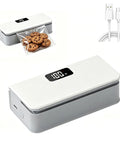 Mini Bag Sealer With Six Speed Settings And LED Display Portable Sealer With Cutter And Magnet No Preheating Needed