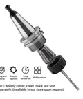 ISO30 ER32 45L Balance Collet Chuck G2.5 30000RPM CNC Tool Holder With Pull Stud For Milling Lathe Dynamic Balance High Speed