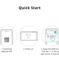 Quick start guide for WiFi Smart Plug With Energy Monitoring, 15A Outlet, ETL Certified, Works With Alexa And Google Home, IFTTT Compatible