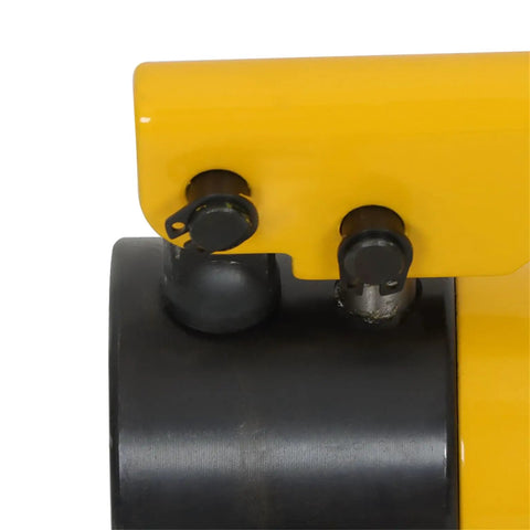 Close-up of 10 Ton Hydraulic Knockout Hole Punch Driver Kit component, showing industrial rugged design and key features.