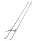 Tranzporter wall jack pair, 16 ft, aluminum rails with mounting brackets