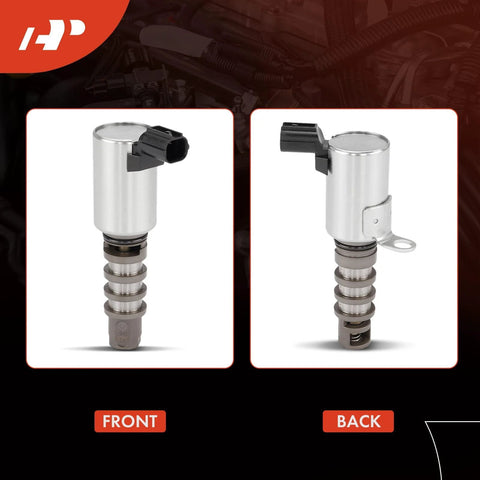 Front and back view of Engine Variable Valve Timing Solenoid For Honda CRV 2002 2004 Civic 2002 2005 Acura RSX 2002 2006