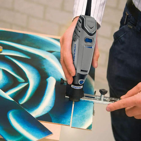 Using Circle Cutter And Straight Edge Guide For Rotary Tools Pro Grade Circle Cutting From 3/4 Inch To 12 Inches on art board