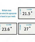 Kick Up Your Store Vibe With This 27 Inch Digital Menu Board And Bright Led Backlight Display For Restaurant Ads Commercial Signage wall mount sizes.