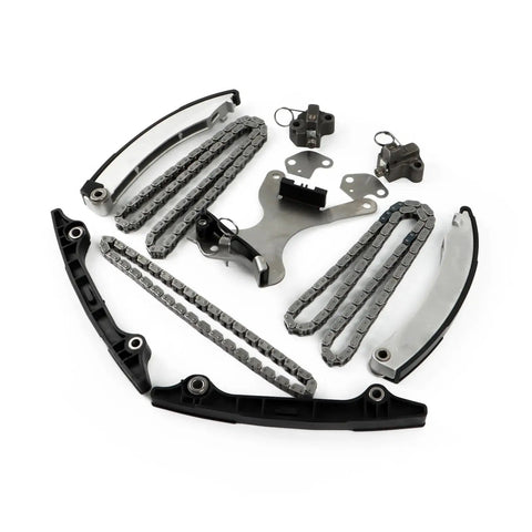 Heavy Duty Timing Chain Kit With Gears For Jeep Dodge and Chrysler 3.7 Liter SOHC Engine Models Years 2002 To 2011 Vin K TCS46022, chains and guides