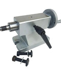 Heavy Duty Cnc Tailstock Indexing Head With 145Mm Center Cap And Cast Iron Housing Built For Rotary A Axis Fourth Axis Upgrades On Routers Mills And Lathes Delivers Dang Smooth Precision Cuts, featuring precision taper and mounting bolts.