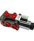 6-Port Solenoid Diverter Valve 2-Position 6-Way for Hydraulic Systems, Go-To Flow Switch Handles Up To 13 GPM at 3600 PSI