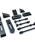 Clamp Kit Set M6 6mm for Rotary Tables Milling Tables Face Plates and Vertical Slides 24 Piece Set Heavy Duty Clamp Kit for CNC