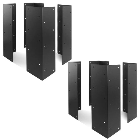 Heavy Duty Steel Corner Brackets For Raised Garden Beds With All Included Screws, 11 inch steel brackets for sturdy assembly.